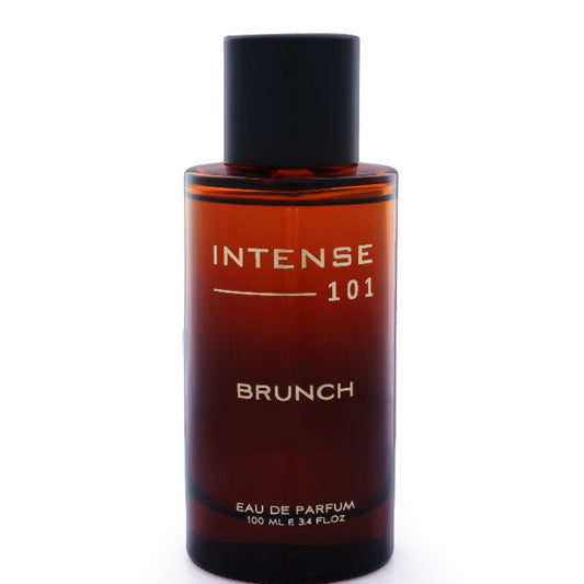 Intense101 Brunch Eau De Parfum 100ml | Long Lasting Mens Perfume | Fresh Outdoor Everyday Fragrance | Premium EDP for Men | 12H+ Wear