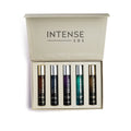 Intense101 Perfume Gift Set for Men | 5 Premium Long Lasting Eau De Parfum | Travel Friendly Discovery Set 15ml Each | Luxury Fragrance Gift Box | Made for Indian Climate